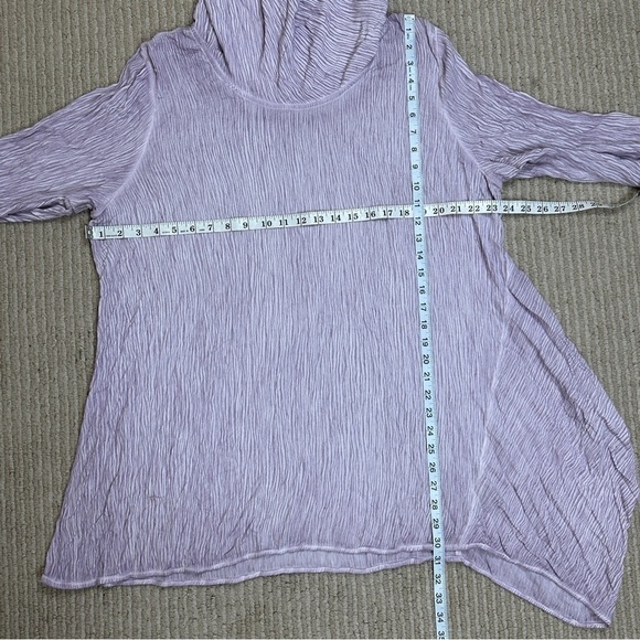 Soft Surroundings Ribbed Cowl Neck Long Sleeve Pullover Top Size 2X Women - Picture 11 of 11